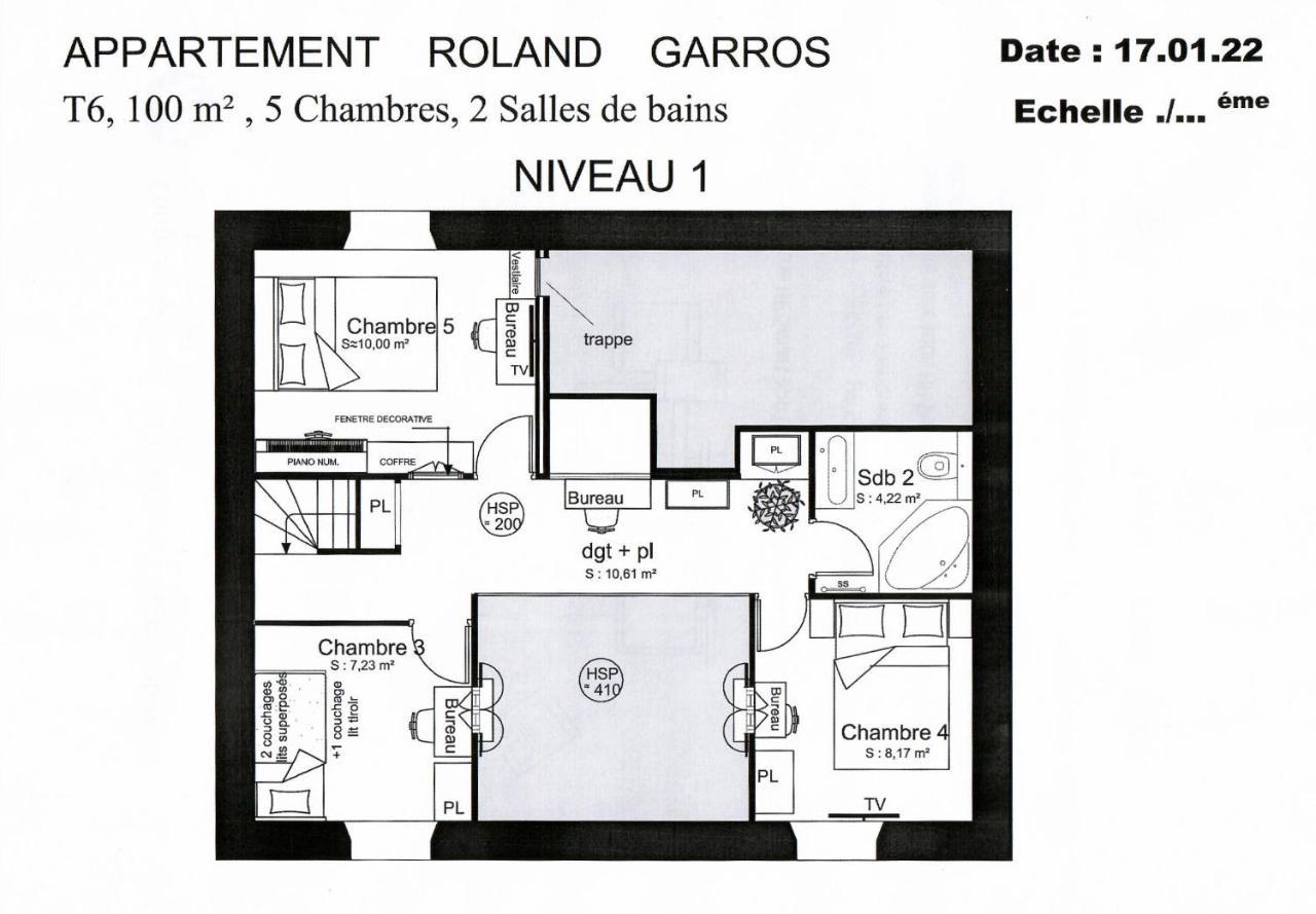 Duplex 5 Chambres Clim Wifi Κάννες Εξωτερικό φωτογραφία