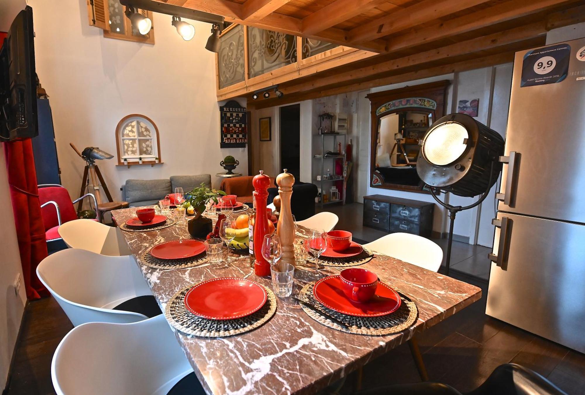 Duplex 5 Chambres Clim Wifi Κάννες Εξωτερικό φωτογραφία
