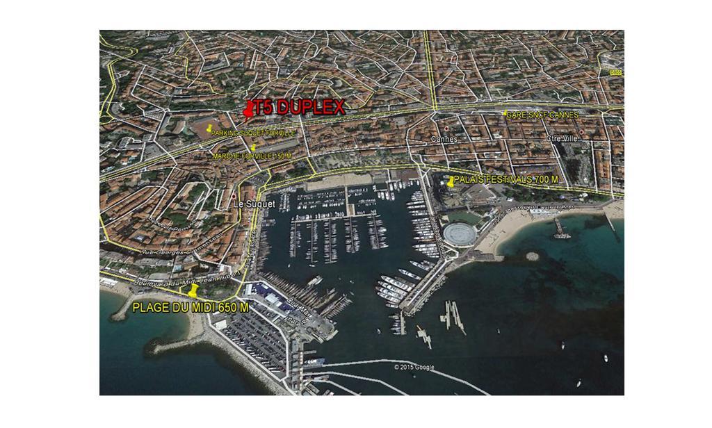 Duplex 5 Chambres Clim Wifi Κάννες Εξωτερικό φωτογραφία